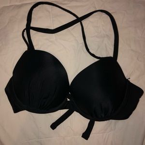 Black bikini top
